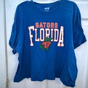 Blue Gators Florida Crop Top